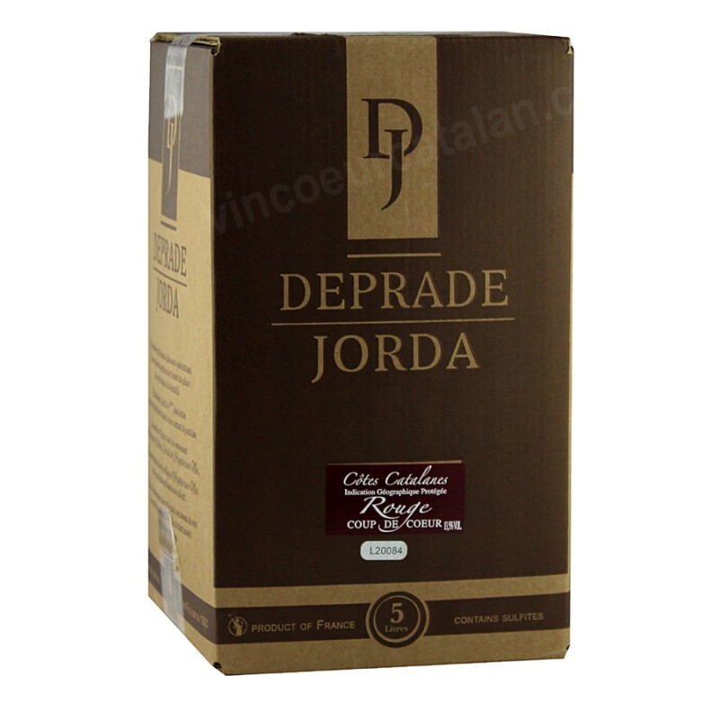 Deprade Jorda - Fontaine à Vin -  Rouge Coup de Coeur - 5L