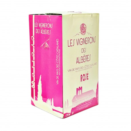 Les Vignerons des Alberes - Fontaine à Vin Rose 3L