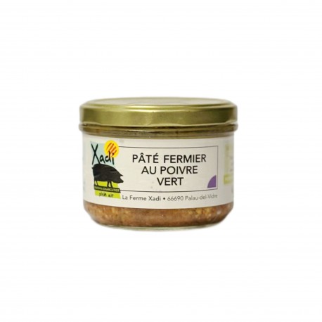 Xadi - Pâté Fermier au Poivre Vert